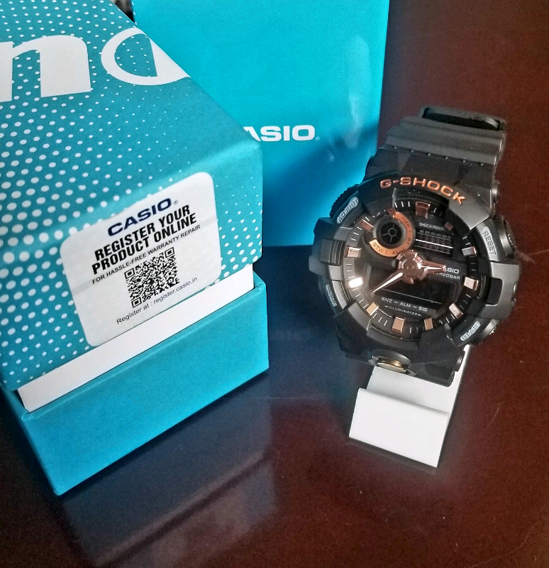 g shock copper black